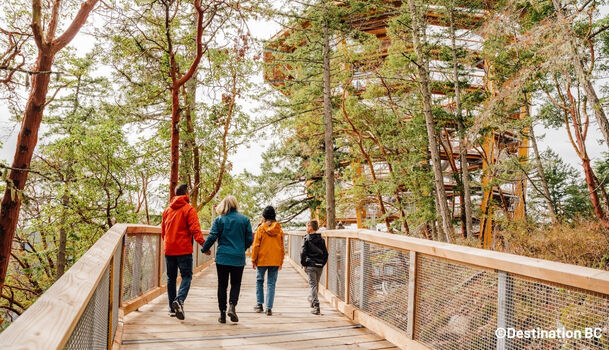Malahat skywalk Vancouver Island